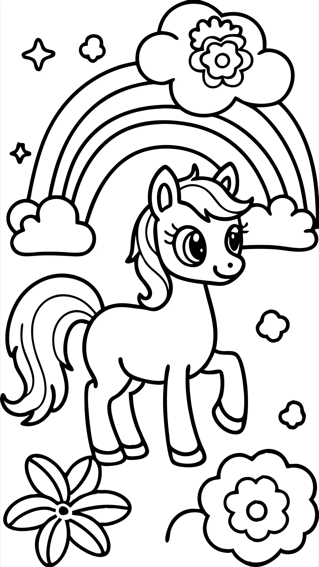 Paginas para colorear imprimibles de My Little Pony gratis